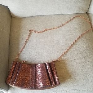 NWOT Ted Baker Rose Gold Crossbody Purse